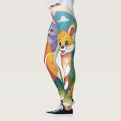 Leggings Meerkats bronzants (Gauche)