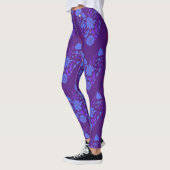 Leggings meilleure mère jamais violet (Gauche)