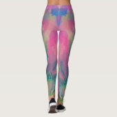 Leggings Meilleures légendes d'aquarelle pour l'auto-expres (Dos)