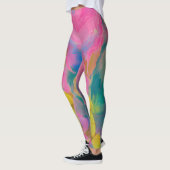 Leggings Meilleures légendes d'aquarelle pour l'auto-expres (Gauche)