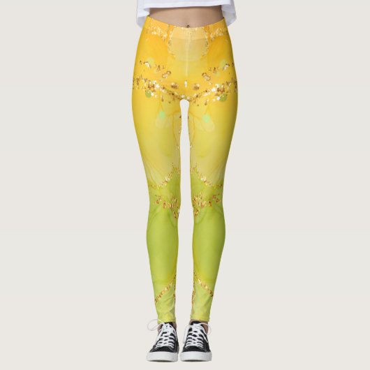Leggings Meilleures légendes d'aquarelle pour les rêveurs (Devant)