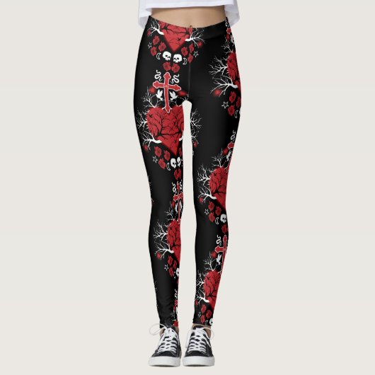 Leggings Meilleurs accessoires gothiques (Devant)