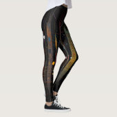 Leggings Mélange Abstrait Zodiac Aztec (Droite)