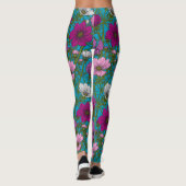 Leggings Mélange cosmos bleu (Dos)