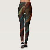 Leggings Mélange de couleurs sud-ouest (Dos)