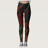 Leggings Mélange de couleurs sud-ouest (Devant)