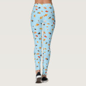 Leggings Mélange de légendes de poisson rouge (Dos)