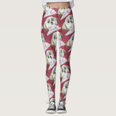 LEGGINGS MÉLANGE DE SHIH TZU DE JOUET (Devant)