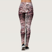 Leggings Mélange rose (Dos)