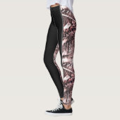 Leggings Mélange rose (Gauche)