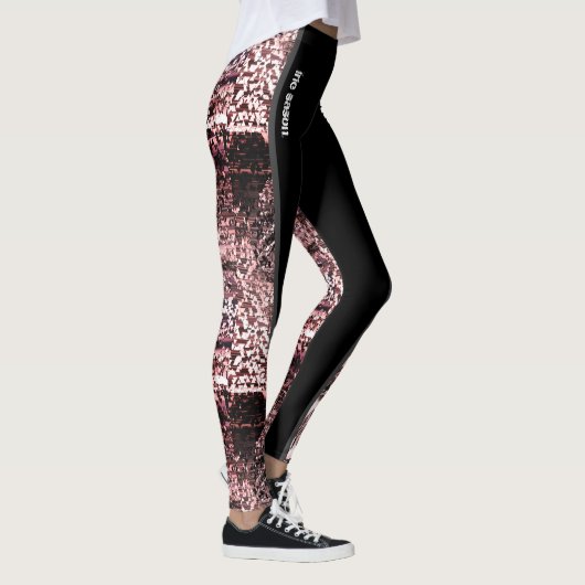 Leggings Mélange rose (Droite)