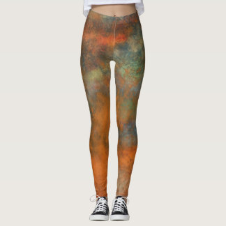 Leggings Mélange rouillé
