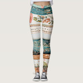 Leggings mélanges shabby chic (Devant)