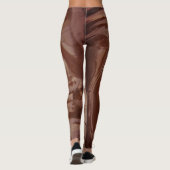 Leggings Melted chocolate texture (Dos)