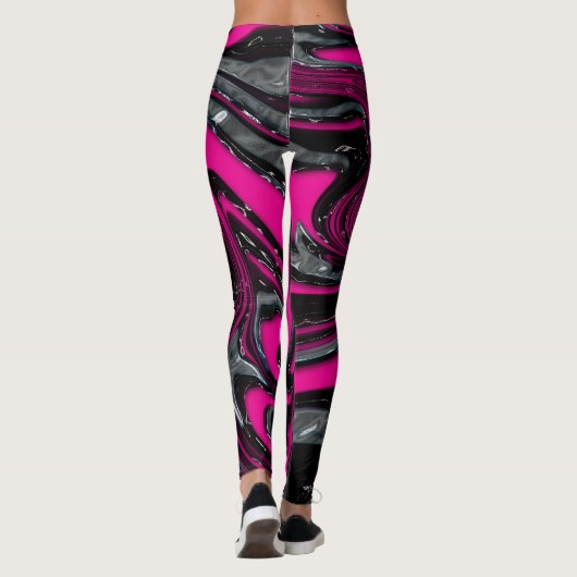 Leggings Melter rose (Dos)