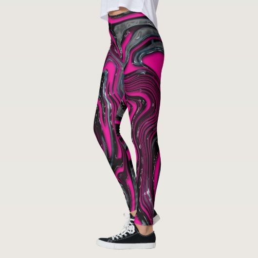 Leggings Melter rose (Gauche)