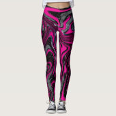 Leggings Melter rose (Devant)