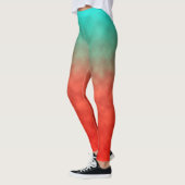 Leggings Mémoire de ciel corallien (Gauche)