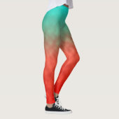 Leggings Mémoire de ciel corallien (Droite)