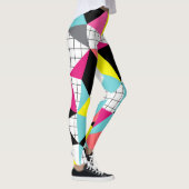 Leggings Memphis, formes géométriques (Droite)