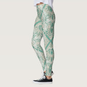 Leggings menthe en dentelle inséparable (Gauche)