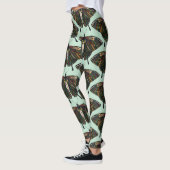 Leggings menthe papillon (Gauche)