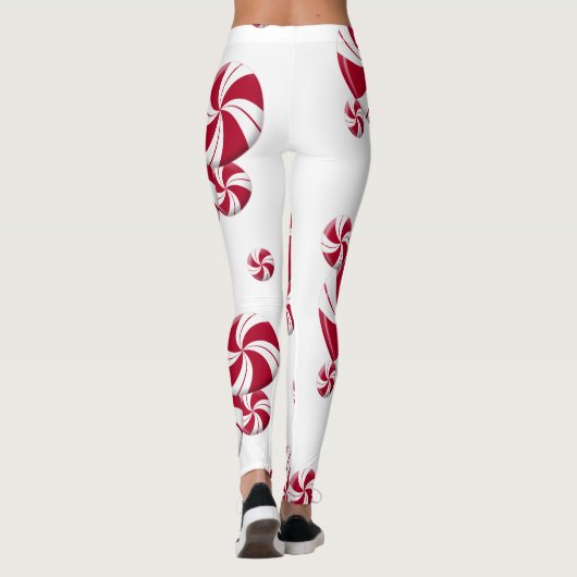 Leggings Menthe poivrée multiple (Dos)