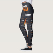 Leggings Menu Fast Food (Gauche)