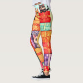 Leggings Meow Gift Birthday Tower (Gauche)