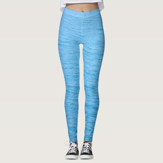 Leggings Mer bleue (Devant)