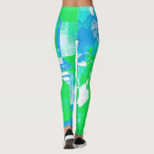 Leggings Mer brossée (Dos)