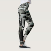 Leggings Mer de cheveux gris (Droite)