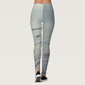 Leggings Mer froide et calme pendant la journée d'hiver (Dos)