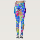 Leggings Mer Graffiti (Devant)
