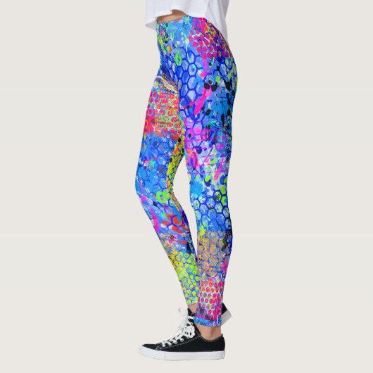 Leggings Mer Graffiti (Gauche)