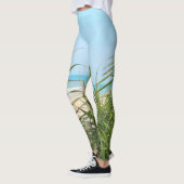 Leggings mer, plage, palme, nature, été, arbre, tropical, (Gauche)