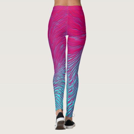 Leggings Mer psychédélique..... (Dos)
