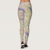 Leggings Mer verte de Stucco (Dos)