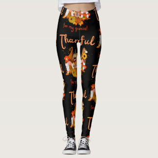 Leggings Merci à mes génomes Thanksgiving