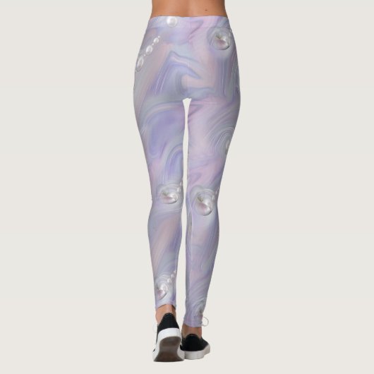 Leggings Mère des perles donnant naissance à une perle (Dos)