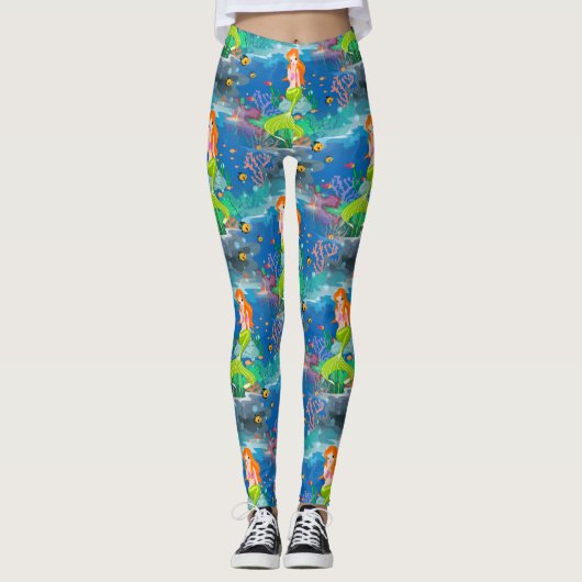 Leggings mermaid (Devant)