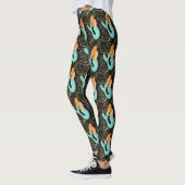 Leggings mermaid à queue bleue (Gauche)