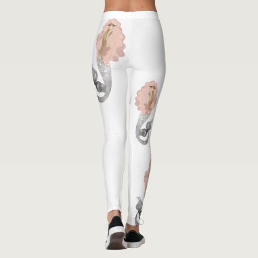 Leggings Mermaid, belle déesse de mer (Dos)