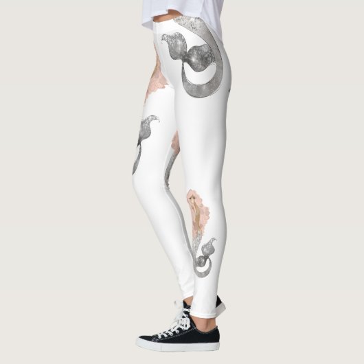 Leggings Mermaid, belle déesse de mer (Gauche)