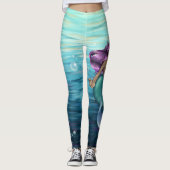 Leggings Mermaid Iole (Devant)