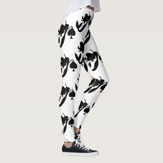 Leggings Mermaid noir Silhouette Thunder_Cove (Droite)