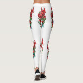 Leggings Mermaid Thunder_Cove à deux queue à tête rouge (Dos)