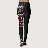 Leggings Merry Christmas Aunt Light Ugly Christmas (Dos)