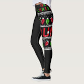 Leggings Merry Christmas Aunt Light Ugly Christmas (Gauche)