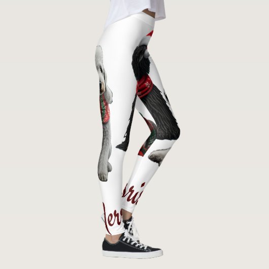 Leggings Merry Christmas Dogs (Droite)